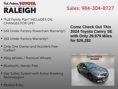 2024 Toyota Camry SE