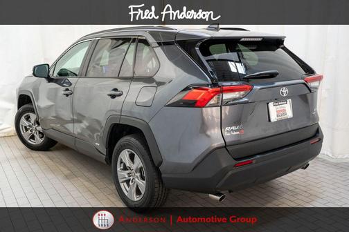 Magnetic Gray Metallic 2025 Toyota RAV4 Hybrid LE