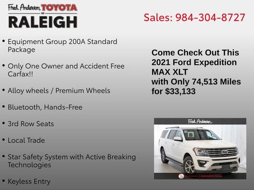 2021 Ford Expedition Max XLT