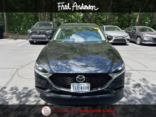 Jet Black Mica 2024 Mazda Mazda3 FWD w/Preferred Package