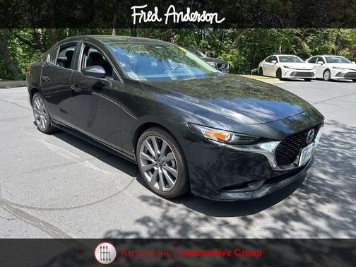 Jet Black Mica 2024 Mazda Mazda3 FWD w/Preferred Package
