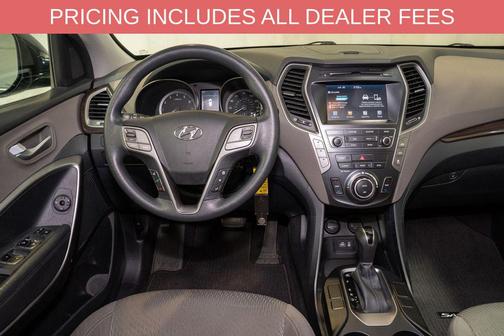 Night Sky Pearl 2017 Hyundai SANTA FE SE