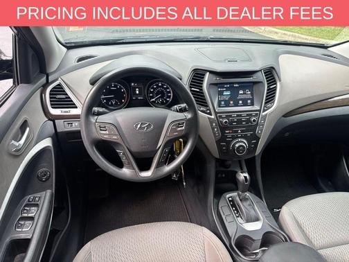 Night Sky Pearl 2017 Hyundai SANTA FE SE