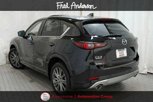 Jet Black Mica 2025 Mazda CX-5 2.5 Turbo Signature