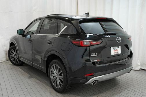 Jet Black Mica 2025 Mazda CX-5 2.5 Turbo Signature