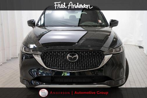 Jet Black Mica 2025 Mazda CX-5 2.5 Turbo Signature