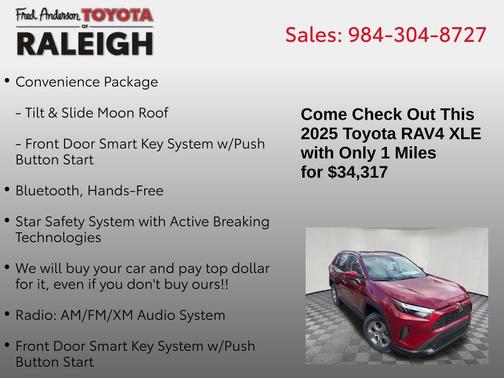 2025 Toyota RAV4 XLE