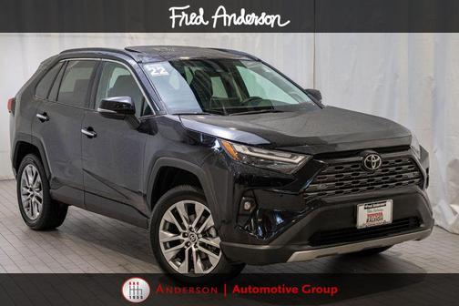 Midnight Black Metallic 2022 Toyota RAV4 Limited