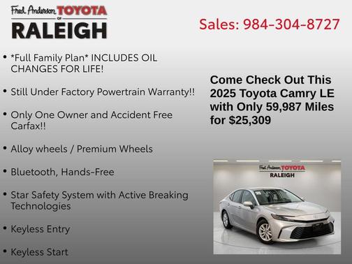 2025 Toyota Camry LE