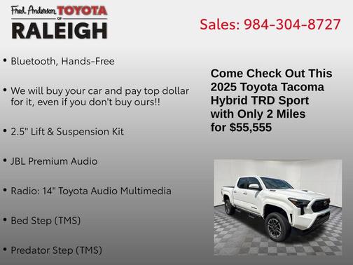 2025 Toyota Tacoma TRD Sport