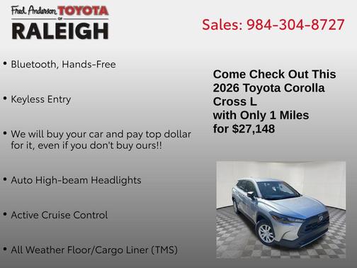 2026 Toyota Corolla Cross L