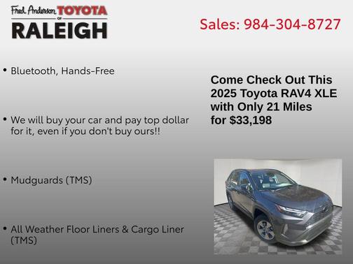 2025 Toyota RAV4 XLE