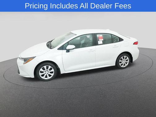 Wind Chill Pearl 2026 Toyota Corolla LE
