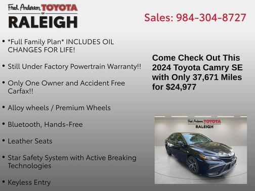 2024 Toyota Camry SE