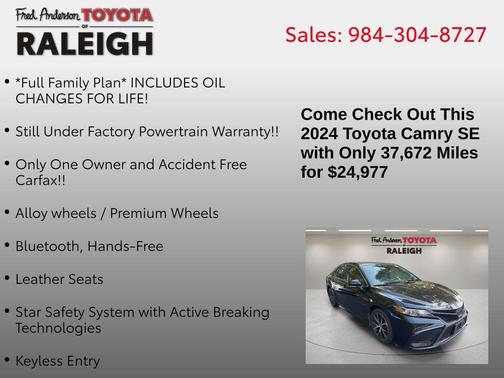 2024 Toyota Camry SE