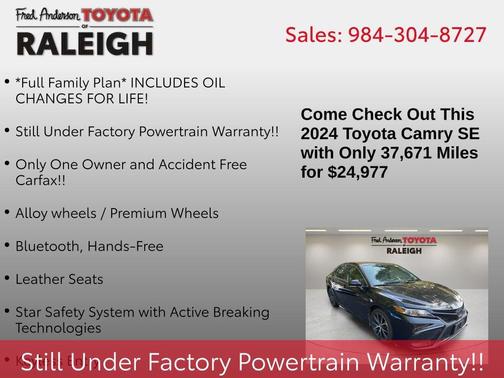 2024 Toyota Camry SE