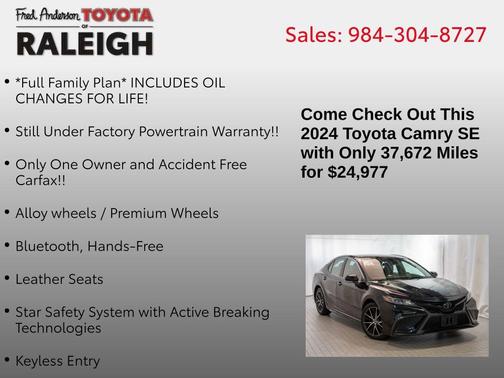 2024 Toyota Camry SE