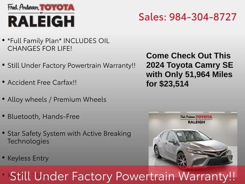 2024 Toyota Camry SE