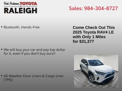 2025 Toyota RAV4 LE