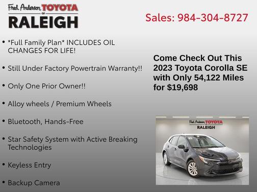 2023 Toyota Corolla SE