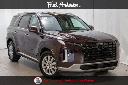 Sierra Burgundy 2024 Hyundai PALISADE SEL