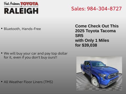 2025 Toyota Tacoma SR5