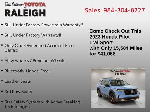 2023 Honda Pilot AWD TrailSport