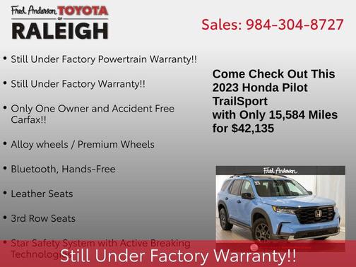 2023 Honda Pilot AWD TrailSport