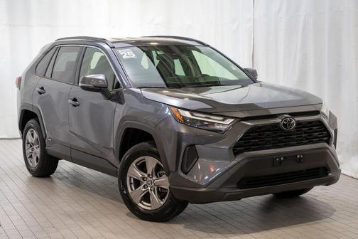 Magnetic Gray Metallic 2025 Toyota RAV4 Hybrid XLE