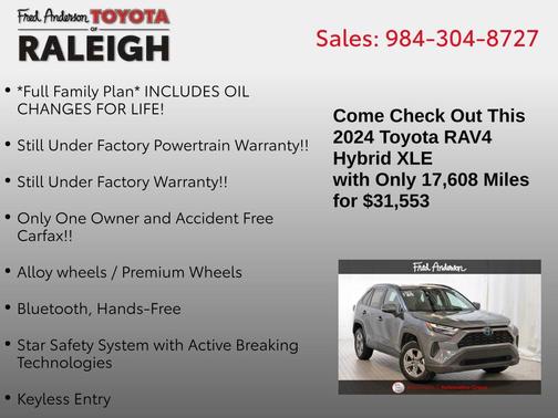 2024 Toyota RAV4 Hybrid XLE