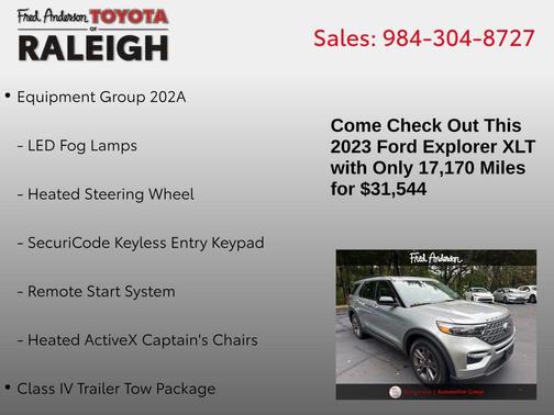 2023 Ford Explorer XLT