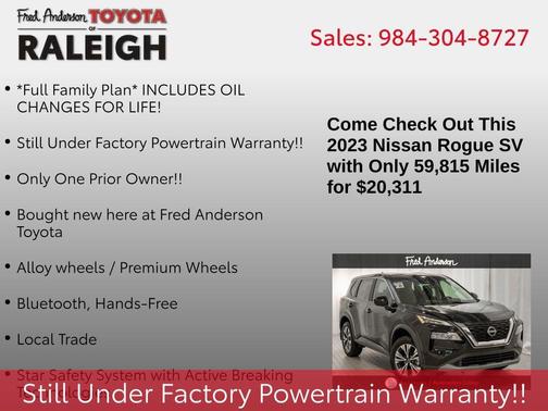 2023 Nissan Rogue SV