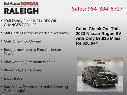 2023 Nissan Rogue SV