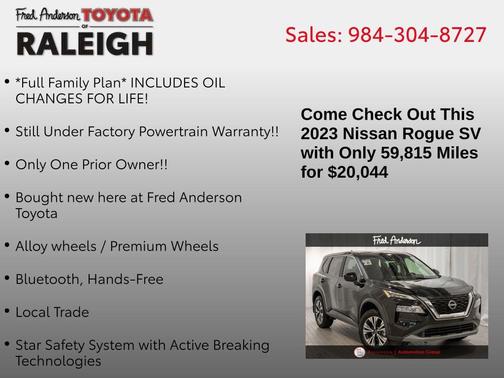 2023 Nissan Rogue SV
