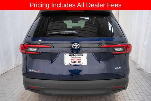 Blueprint 2025 Toyota Grand Highlander XLE