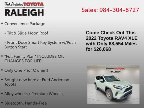 2022 Toyota RAV4 XLE