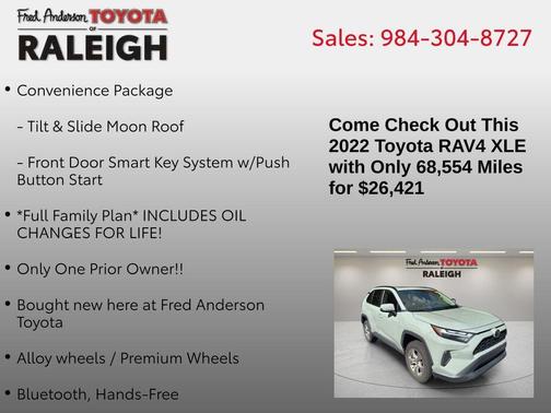 2022 Toyota RAV4 XLE