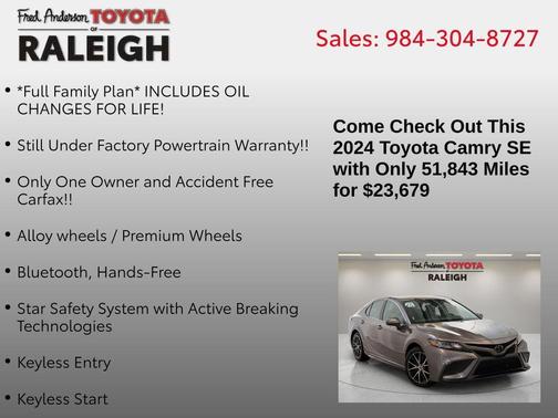 2024 Toyota Camry SE