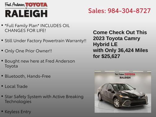 2023 Toyota Camry LE