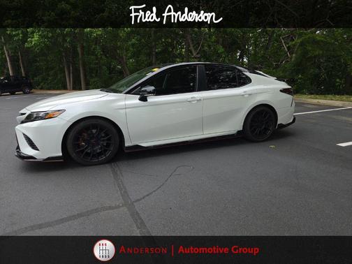 Wind Chill Pearl/Midnight Black Metallic 2024 Toyota Camry TRD V6