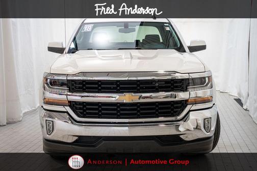 Summit White 2018 Chevrolet Silverado 1500 1LT