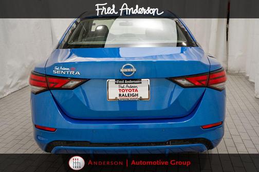 Electric Blue Metallic 2025 Nissan Sentra SV
