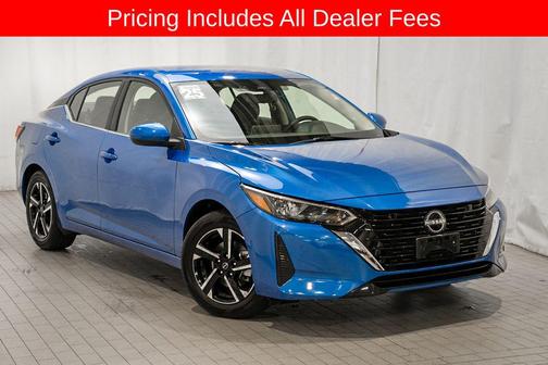 Electric Blue Metallic 2025 Nissan Sentra SV