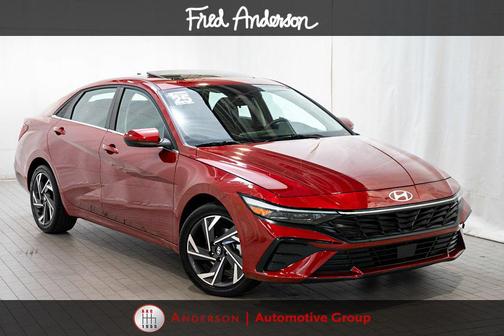 Ultimate Red 2025 Hyundai ELANTRA SEL