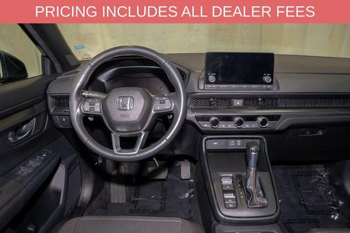 Crystal Black Pearl 2025 Honda CR-V Hybrid Sport FWD