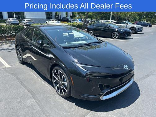 Midnight Black Metallic 2026 Toyota Prius Plug-In Hybrid XSE