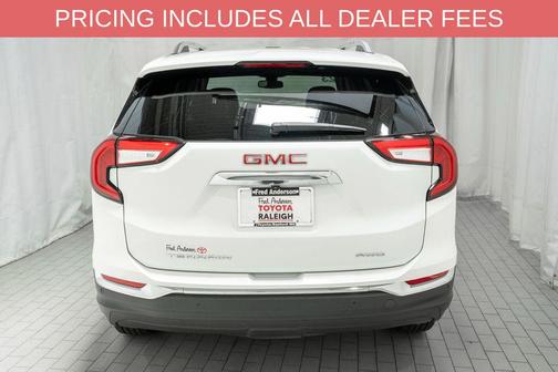 Summit White 2023 GMC Terrain SLT