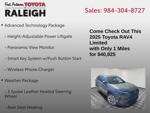 2025 Toyota RAV4 Limited