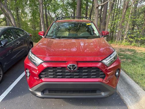 Ruby Flare Pearl 2025 Toyota RAV4 XLE Premium