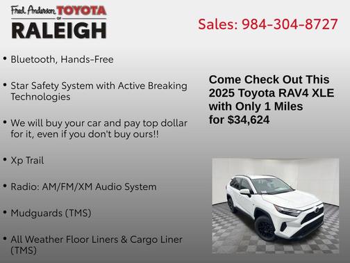 2025 Toyota RAV4 XLE